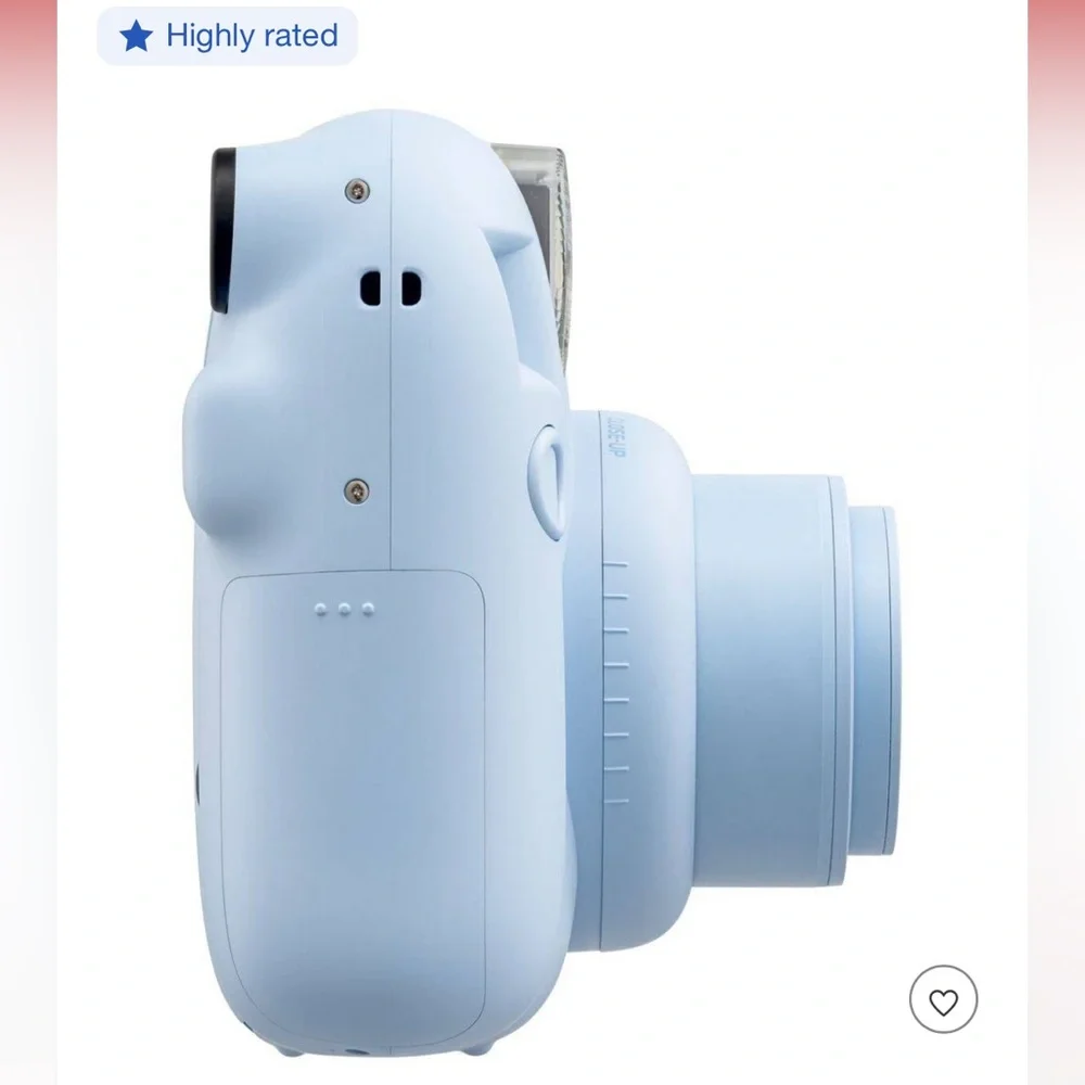 Fujifilm Instax Mini 12 Instant Camera - Light Blue